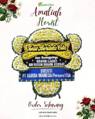 Papan Bunga Duka di Kalidilem